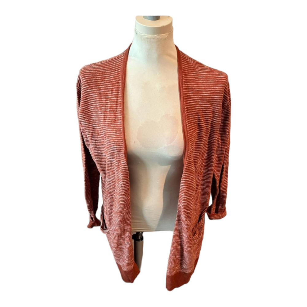 Madewell cardigan burnt orange size small